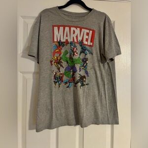 Marvel Heroes Gray T-Shirt